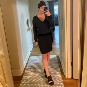 Bailey44 V-Neck Long Sleeve Sweater Dress